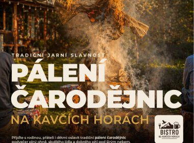 Pálení čarodějnic na Kavčích horách už 30. dubna